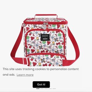 Hello Kitty insulated lunch bag